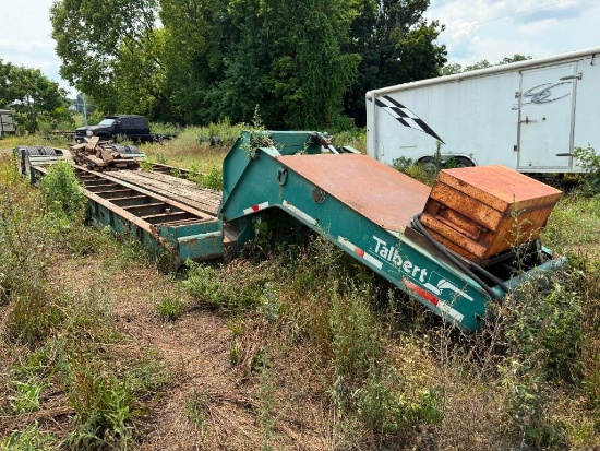 1999 Talbert Lowboy Trailer