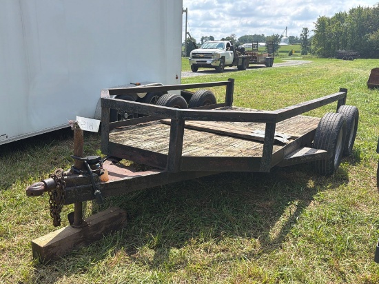 Homemade Tandem Axle Trailer