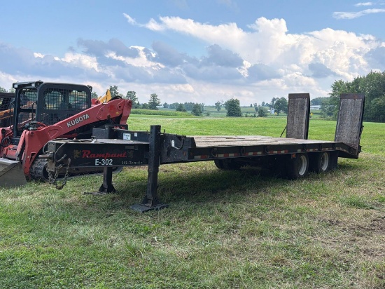 2016 20-Ton Rampant Tag Trailer