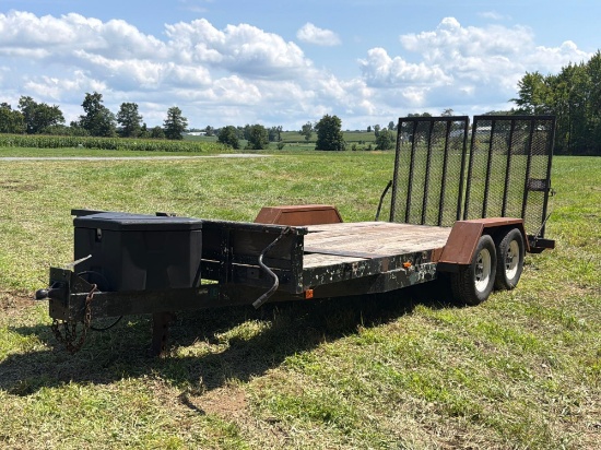 2000 International 16ft Equipment Trailer