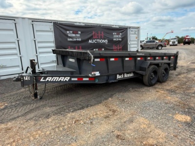 2024 Lamar 16ft Dump Trailer 14k