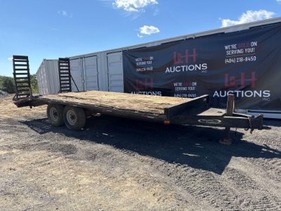 2006 Quality 14k Deckover Trailer - 16ft W/Beaver Tail