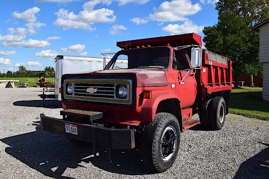 CHEVY C70 DUMP TRUCK