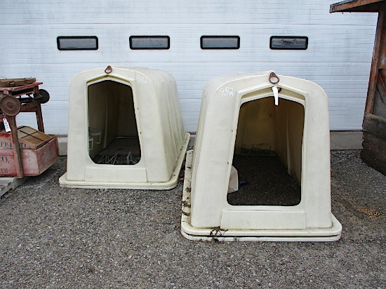 982- 3 Poly Calf Huts