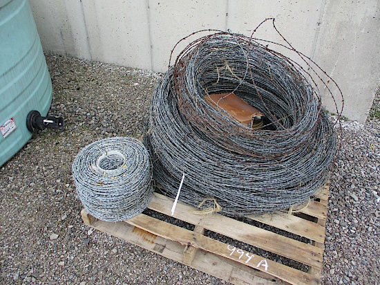 994A- Pallet of Barbed Wire