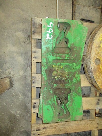 992- John Deere Slab Weights