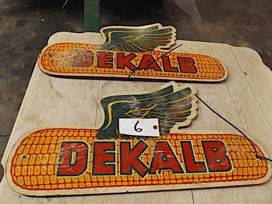 Dekalb Seed Corn Signs