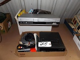 VCR player, VCR DVD player
