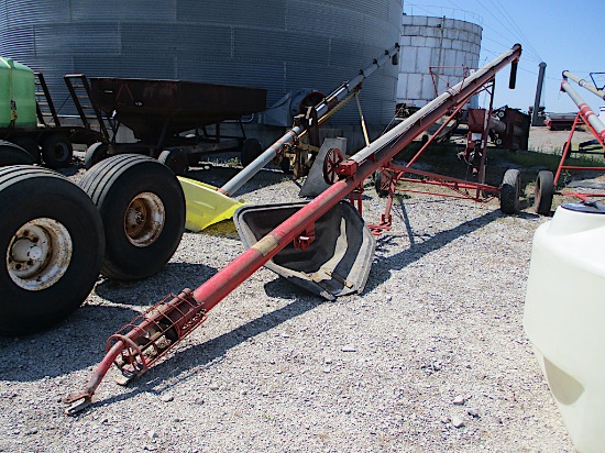 AUGER 6"X34' GAS ENGINE