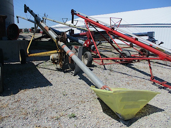 AUGER 6"X30' 5HP MOTOR