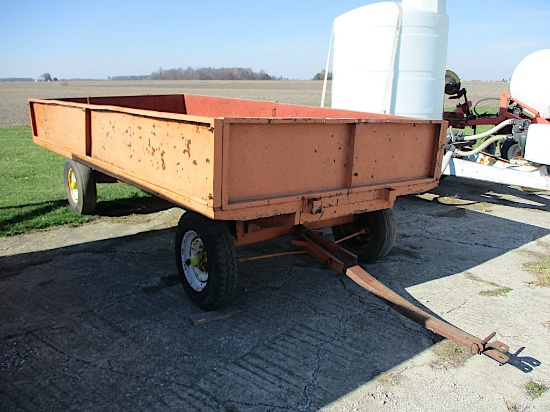 14' FLATBED SEED WAGON WITH GEAR