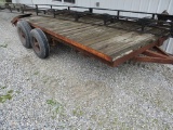 SKID LOADER TRAILER