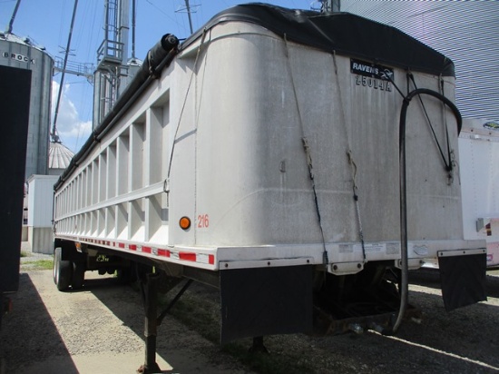 1995 RAVEN ALUM DUMP TRAILER 30'