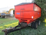 KB 450 CENTER DUMP ON PUP GEAR TARP