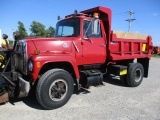 1986 LOUISVILLE L-8000 SINGLE AXLE DUMP TRUCK