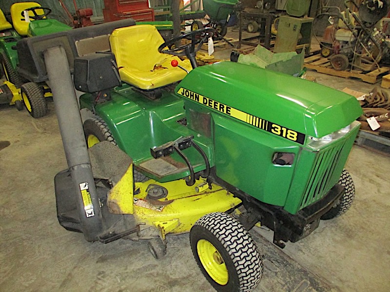 JOHN DEERE 318 MOWER Proxibid