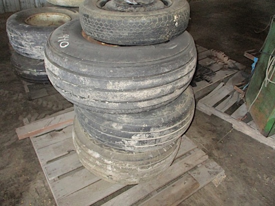 PALLET WAGON SPARE TIRES