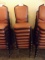 SET OF 8 CUSHION CHAIRS