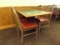 4 BANQUET CHAIRS W/ TABLE