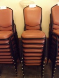 SET OF 8 CUSHION CHAIRS