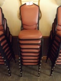 SET OF 8 CUSHION CHAIRS