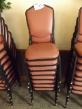 SET OF 8 CUSHION CHAIRS