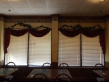 2 SETS WINDOW CURTAINS W/ LIGHTS