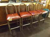 4 BAR STOOLS