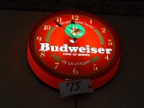 BUDWEISER CLOCK