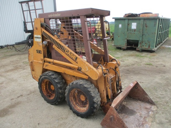 CASE 1818 D SKIDLOADER