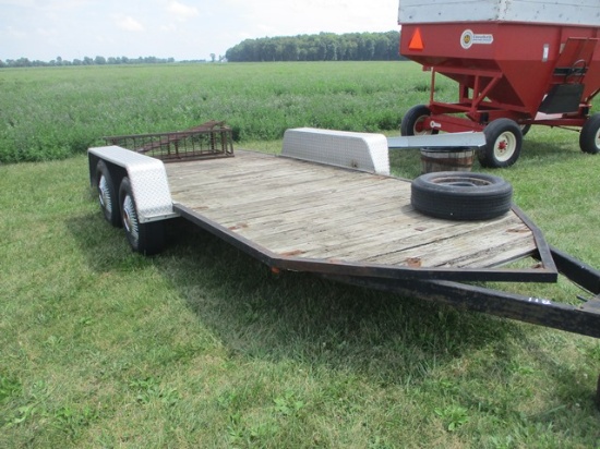 TRAILER 2 AXLE 76"X14'