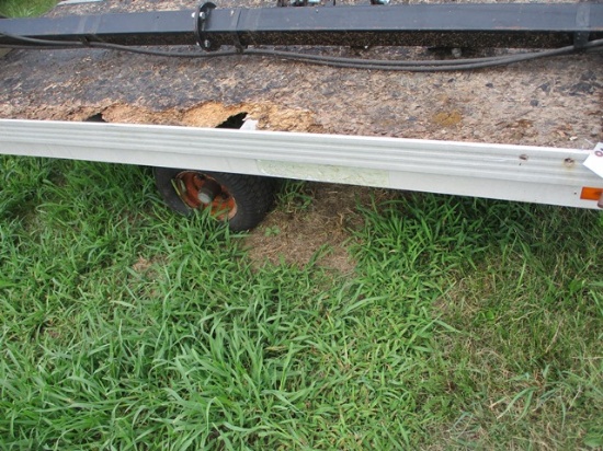 2 PLACE SNOWMOBILE TRAILER 79"X8'