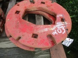 1 SET IH ROUND WEIGHTS