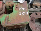 10 PC JD 30 SERIES SUIT CASE WEIGHTS
