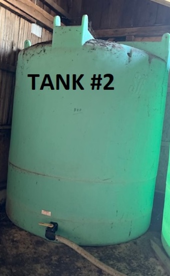 1600 GAL POLY TANK