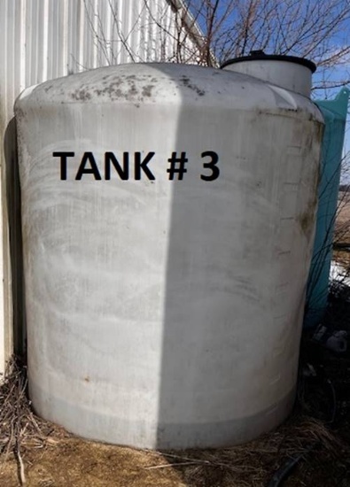 1600 GAL POLY TANK