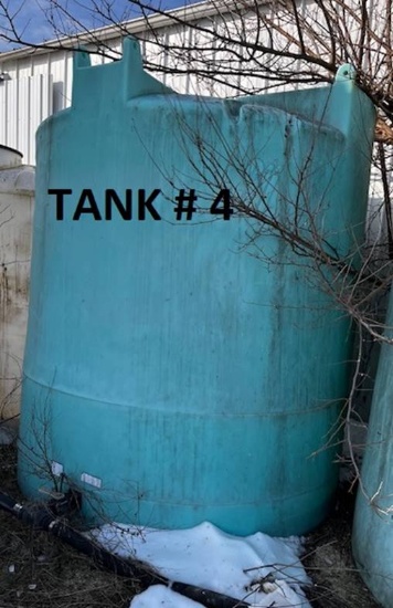 1600 GAL POLY TANK