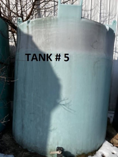 1600 GAL POLY TANK