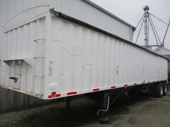 1980 HAWKEYE 36' HOPPER TRAILER
