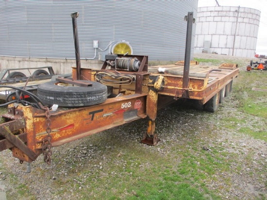 1990 TRAILBOSS 17 TON TRI-AXLE TANDEM WHEELS