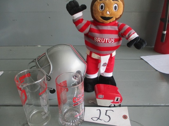 6 PIECES OHIO STATE BUCKEYES ITEMS