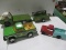4 PC - NYLINT FARMS TRUCK & TRAILER, NYLINT BLAZER, OLD PICK-UP