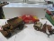 3 PC - TONKA JEEP W/ BLADE, LUMAR DUMP TRUCK, PLASTIC MCDONALDS CAR