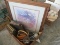 PICTURE FRAMES, TIN MUGS