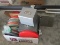 SCREEN, MOVIE PROJECTOR, FILM REELS