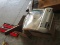 BATHROOM SINK, LAMINATOR, POOL STICKS, DART BOARD AND DARTS