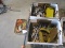 2 BOXES DEEP WELL SOCKETD, STAPLER, TIN SNIPS