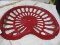 DEERING CAST SEAT (RED)