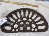 CAST IRON SEAT