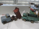 2 PC - STRUCTO DUMP TRUCK, STRUCTO CAB OVEWR DUMP TRUCK